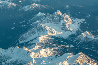 Mt. antelao in the dolomites alps, next to the italian-austrian border