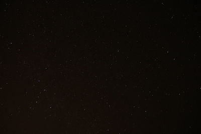 Scenic view of star field at night