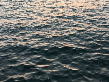 Full frame shot of rippled water