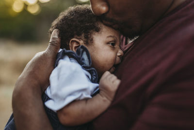 Father and daughter baby