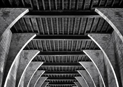 Staircase in office building