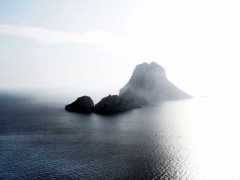 View of calm sea against the sky