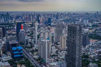 Aerial view of cityscape