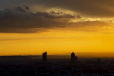 Sunrise over lyon