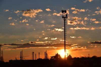 Scenic view of sunset