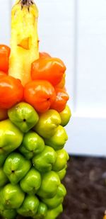 Close-up of yellow bell peppers