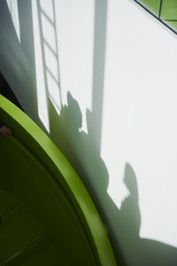 Shadow of window on wall