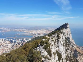 Panoramic view of landscape against sky