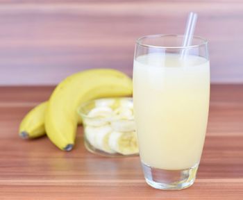 Close-up of drink on table