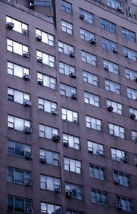 Low angle view of building in city