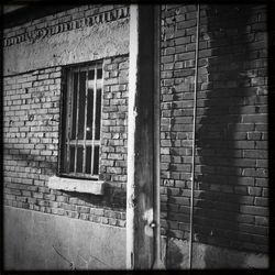 Brick wall with brick wall