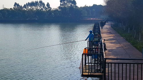 Scenic view of river against sky