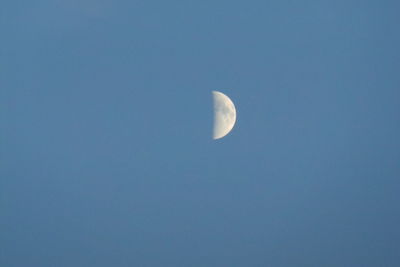 Low angle view of blue sky and clouds