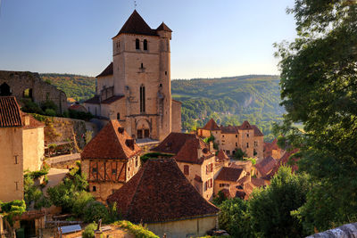 Buildings in town