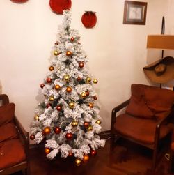 Christmas tree at home