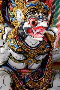 Full frame shot of traditional building