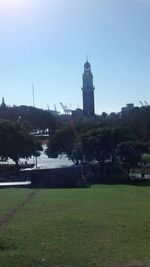 River with buildings in background