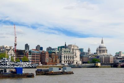 River with buildings in background