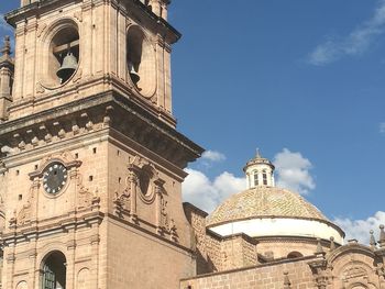 Low angle view of cathedral against sky