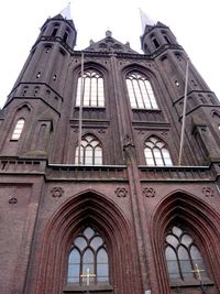 Low angle view of church