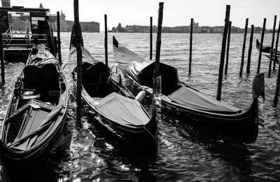 Boats in canal