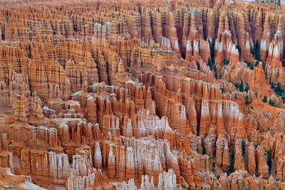 View of rock formation