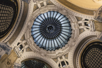 Low angle view of ceiling of building