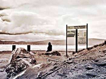 Scenic view of cloudy sky