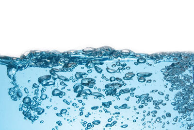 Water drops on glass wall