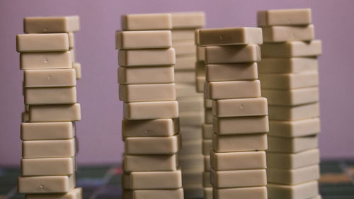 Full frame shot of chess board