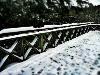 Snow covered landscape