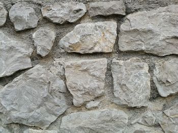 Full frame shot of stone wall