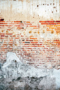 Full frame shot of weathered wall