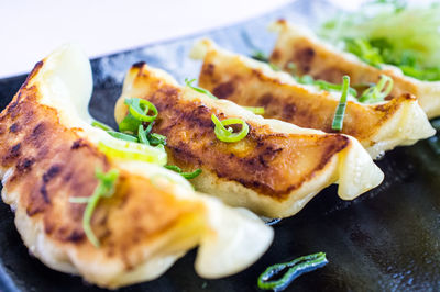 Close-up of food in plate