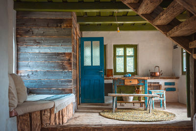 Interior of old house