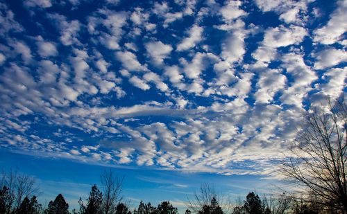 Scenic view of cloudscape during sunset