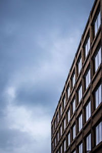 Low angle view of building against sky