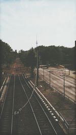 Railroad tracks