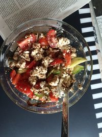 Close-up of food in bowl