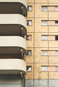 Exterior of a residential building