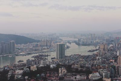 Cityscape against sky