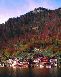 Buildings in hallstatt