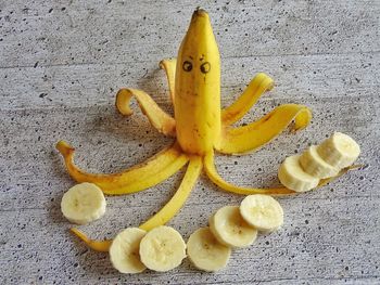 Banana goes octopus