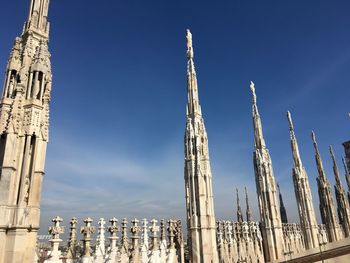 Built structure against blue sky