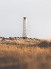 Lighthouse against sky