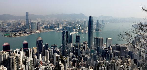 Aerial view of a city