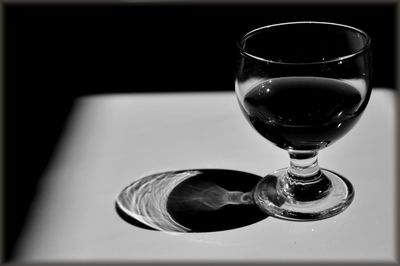 Close-up of drink on table