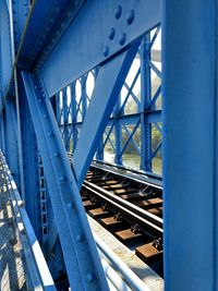 Bridge over railroad tracks