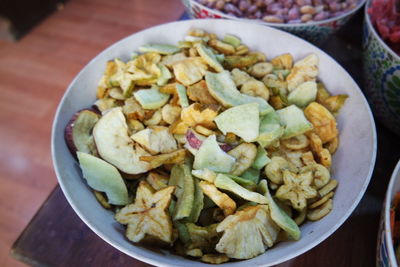 Close-up of food in plate