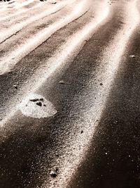 Full frame shot of sand